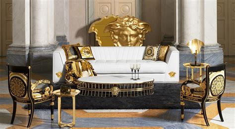 versace furniture collection|versace living room furniture.